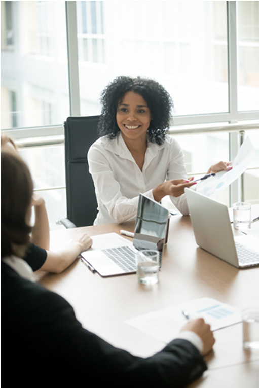 Executives at a not-for-profit organization discuss the benefits of adopting fiduciary liability insurance, which is a type of management liability coverage.